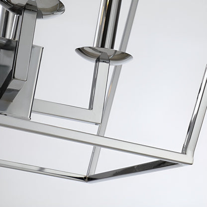 Suspension style lanterne à bougie pour escalier ou îlot de cuisine, lustre cage ouverte - Non applicable