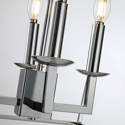 Suspension style lanterne à bougie pour escalier ou îlot de cuisine, lustre cage ouverte - Non applicable