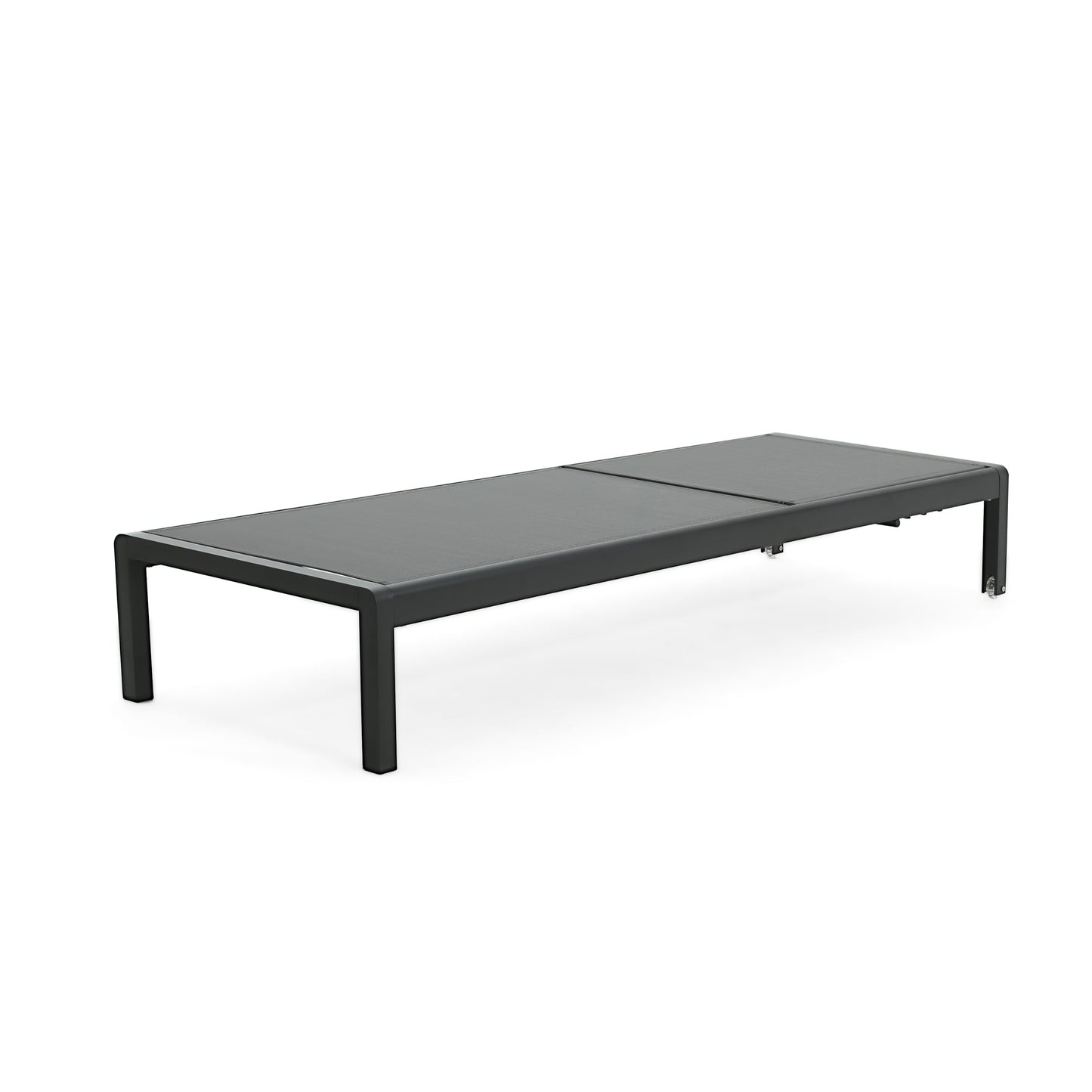 Chaises longues d'extérieur en aluminium Cape Coral (lot de 2) par Christopher Knight Home - 77,56 cm (P) x 25,20 cm (L) x 11,80 cm (H)