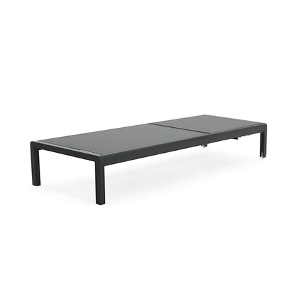 Chaises longues d'extérieur en aluminium Cape Coral (lot de 2) par Christopher Knight Home - 77,56 cm (P) x 25,20 cm (L) x 11,80 cm (H)