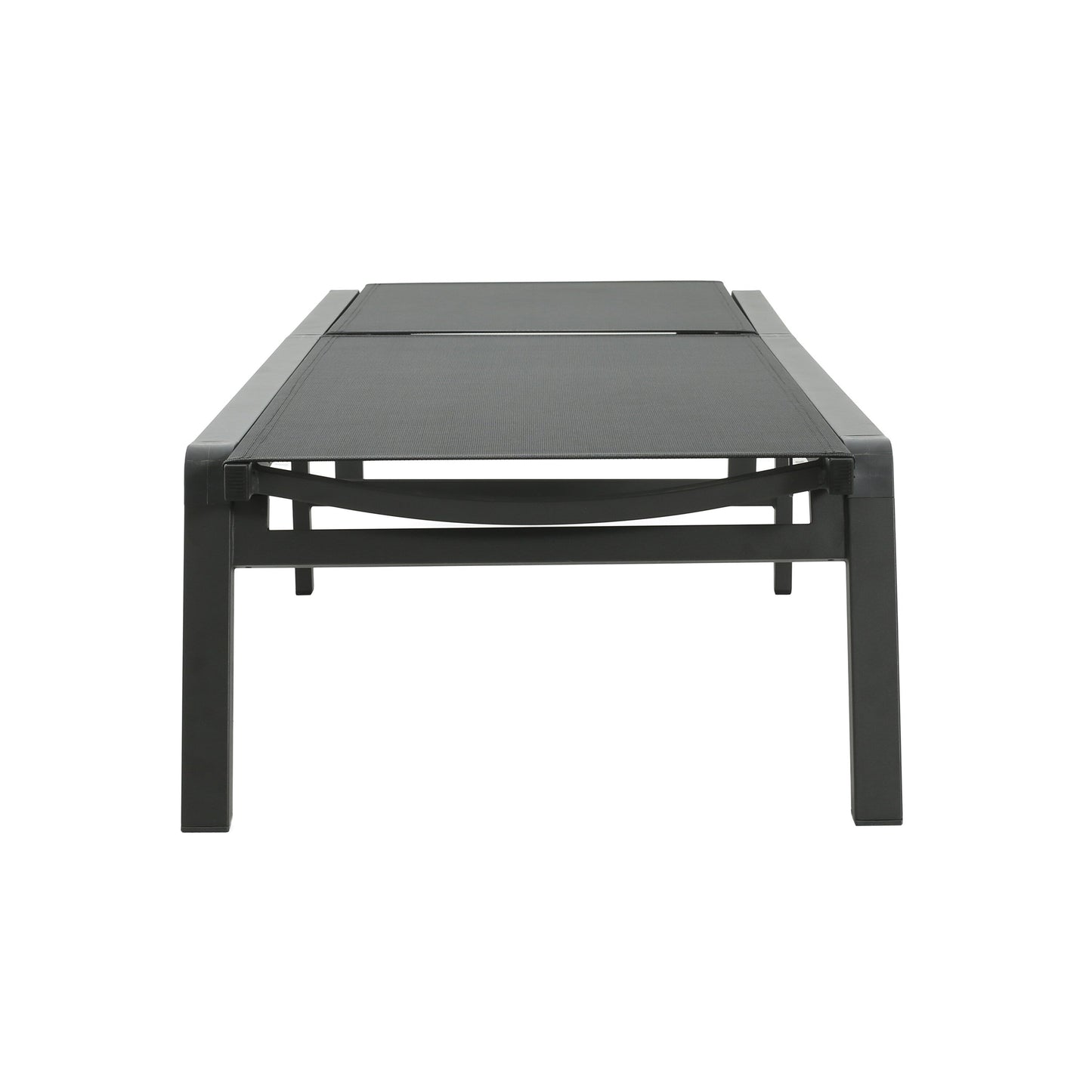 Chaises longues d'extérieur en aluminium Cape Coral (lot de 2) par Christopher Knight Home - 77,56 cm (P) x 25,20 cm (L) x 11,80 cm (H)