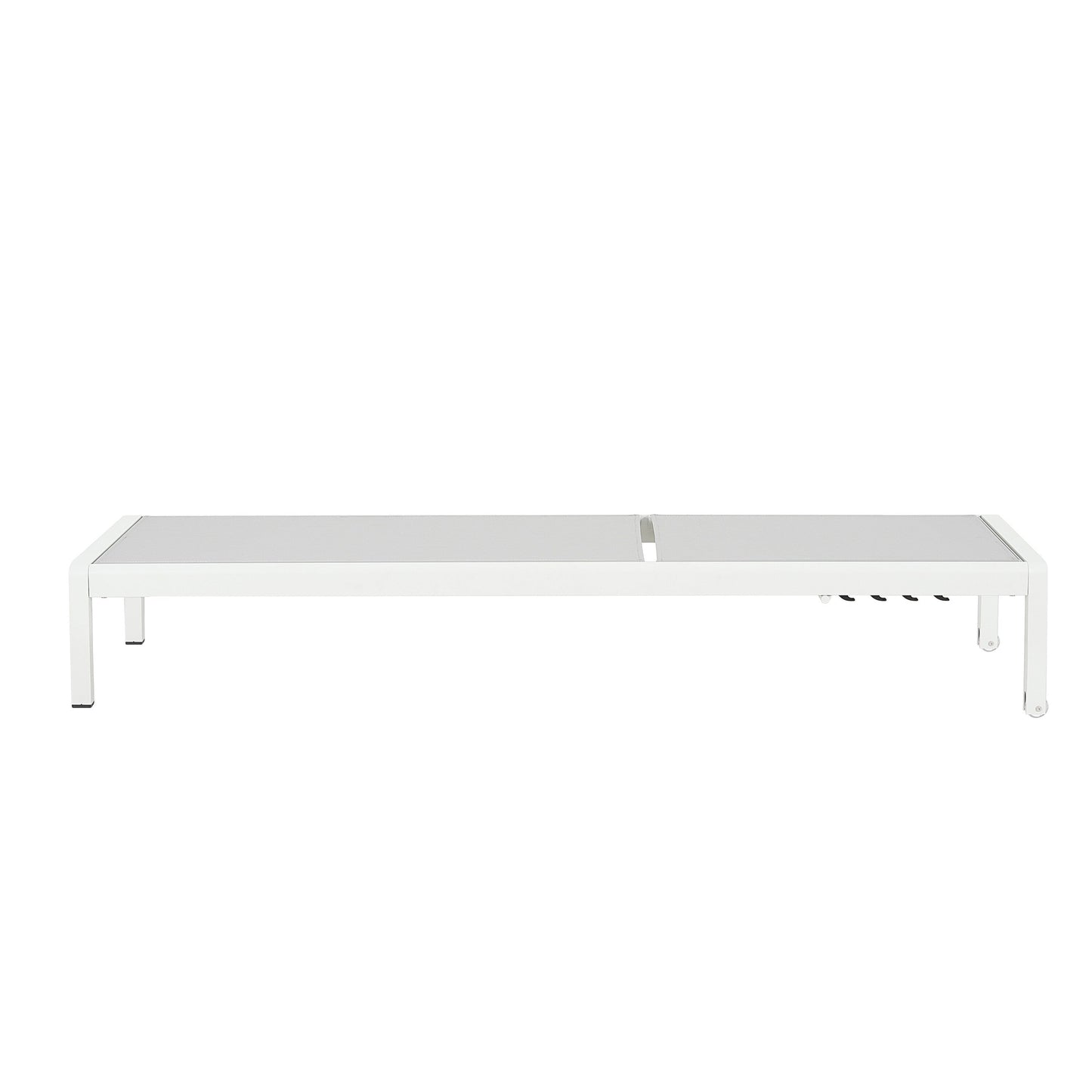 Chaises longues d'extérieur en aluminium Cape Coral (lot de 2) par Christopher Knight Home - 77,56 cm (P) x 25,20 cm (L) x 11,80 cm (H)