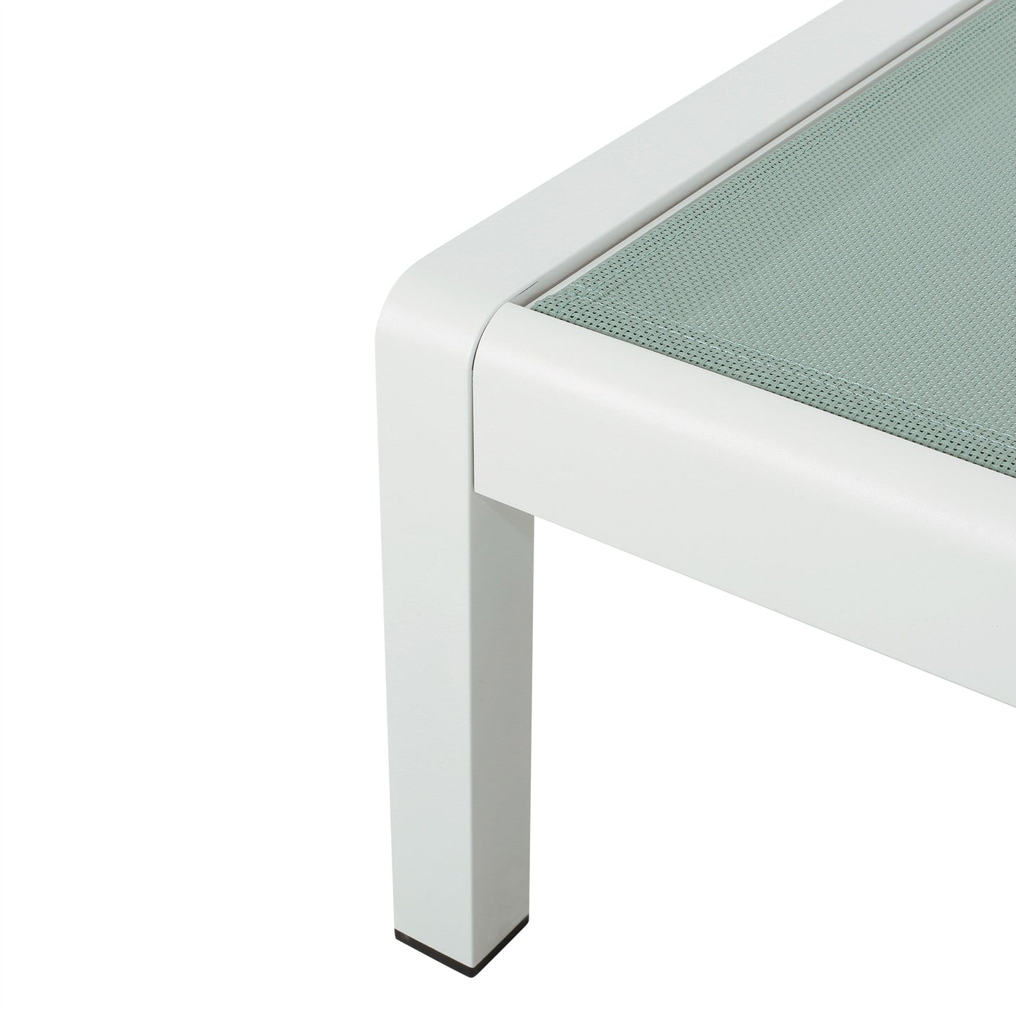 Chaises longues d'extérieur en aluminium Cape Coral (lot de 2) par Christopher Knight Home - 77,56 cm (P) x 25,20 cm (L) x 11,80 cm (H)