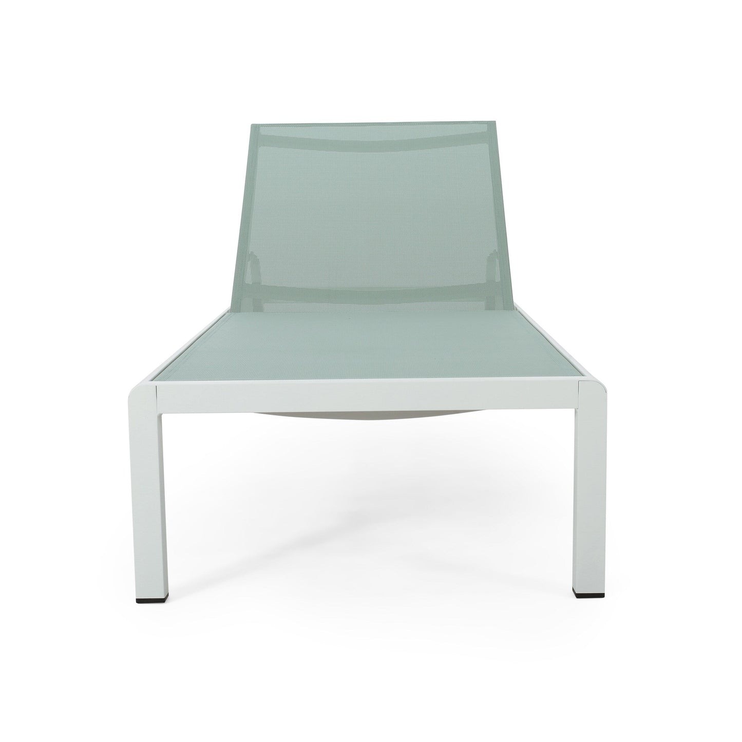 Chaises longues d'extérieur en aluminium Cape Coral (lot de 2) par Christopher Knight Home - 77,56 cm (P) x 25,20 cm (L) x 11,80 cm (H)