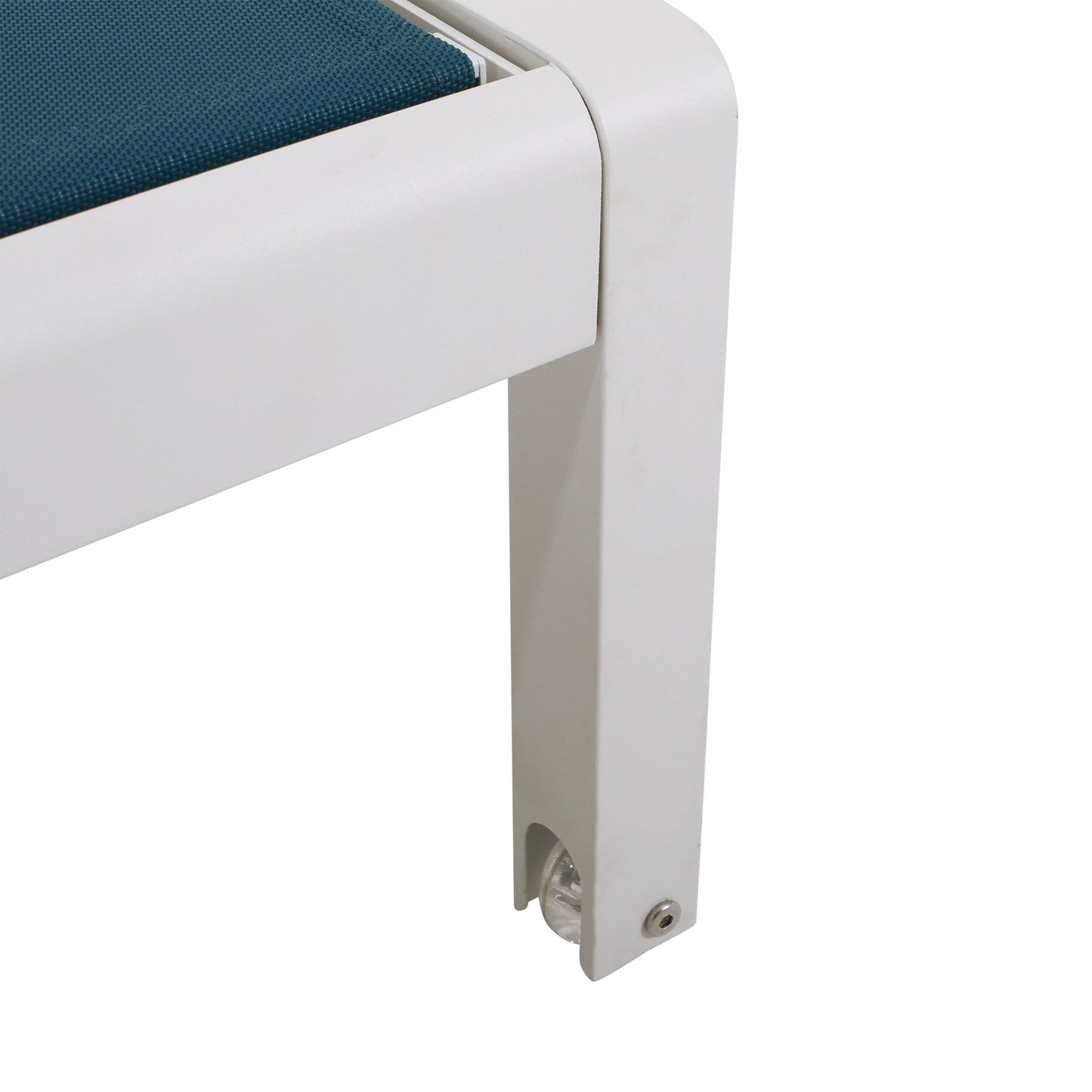 Chaises longues d'extérieur en aluminium Cape Coral (lot de 2) par Christopher Knight Home - 77,56 cm (P) x 25,20 cm (L) x 11,80 cm (H)