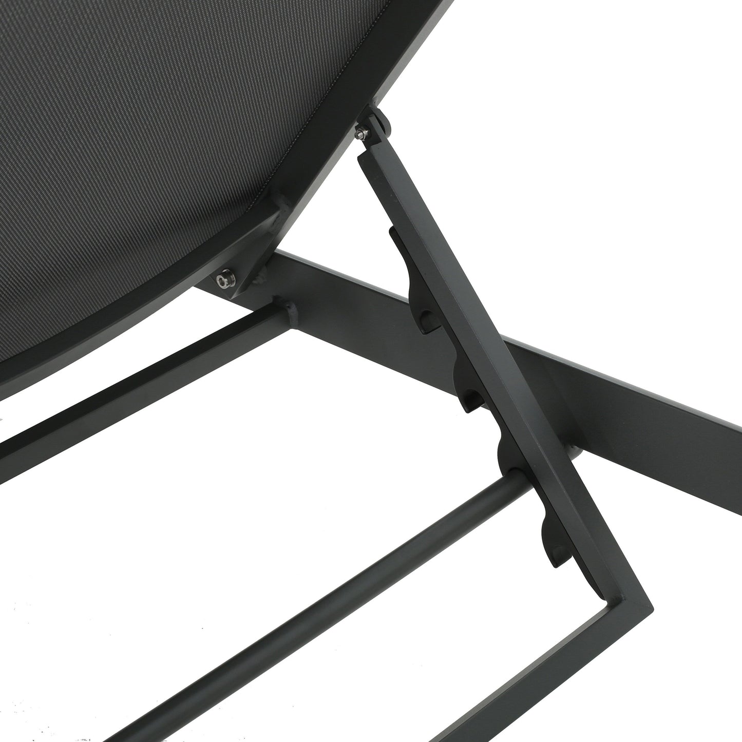 Chaises longues d'extérieur en aluminium Cape Coral (lot de 2) par Christopher Knight Home - 77,56 cm (P) x 25,20 cm (L) x 11,80 cm (H)