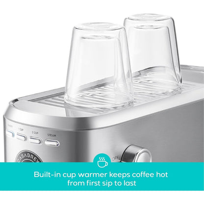 Machine à expresso professionnelle Casabrews 20 bars avec système de mousseur à lait