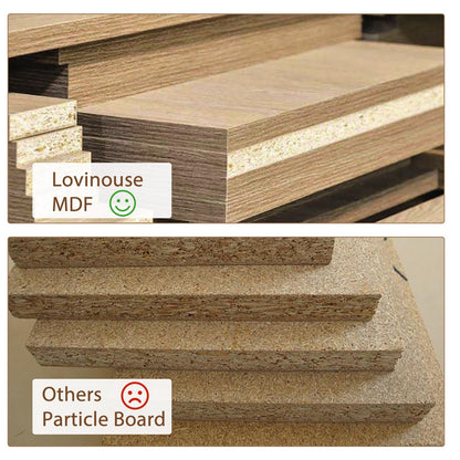 Bac à litière pour chat, niche pour chat, table d'appoint, armoire à porte, bibliothèque