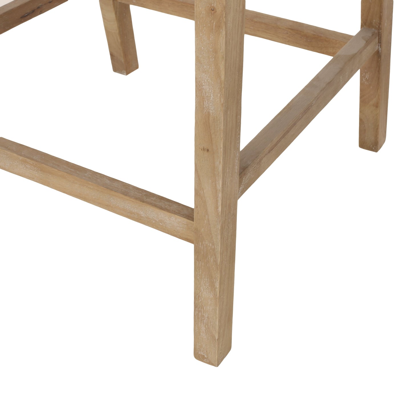 Tabourets de comptoir Christopher Knight Home Cataldo en tissu, bois et rotin, 65 cm (ensemble de 2)