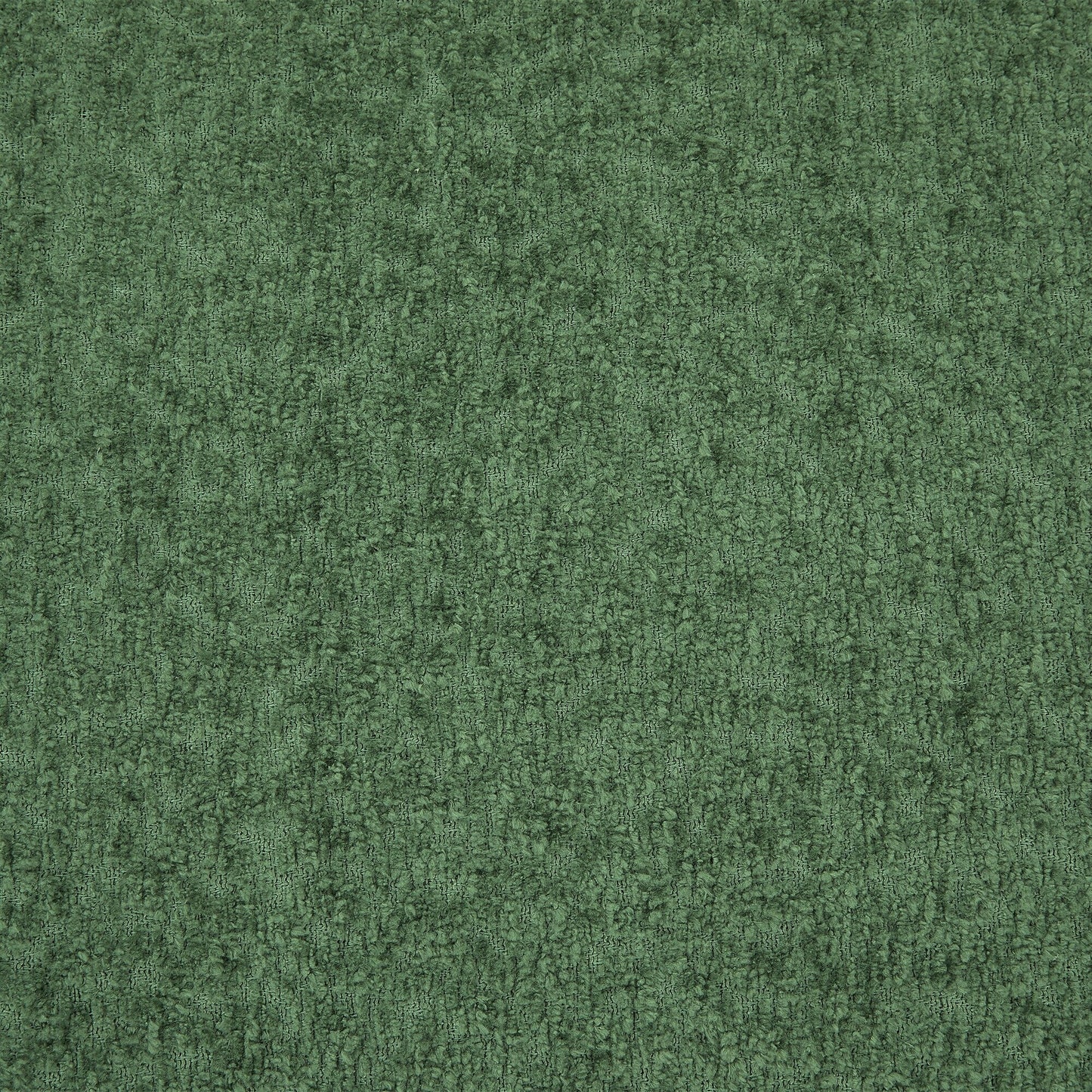 Fauteuil lounge rond en chenille, avec accoudoirs et base pivotante à 360° et 3 coussins amovibles