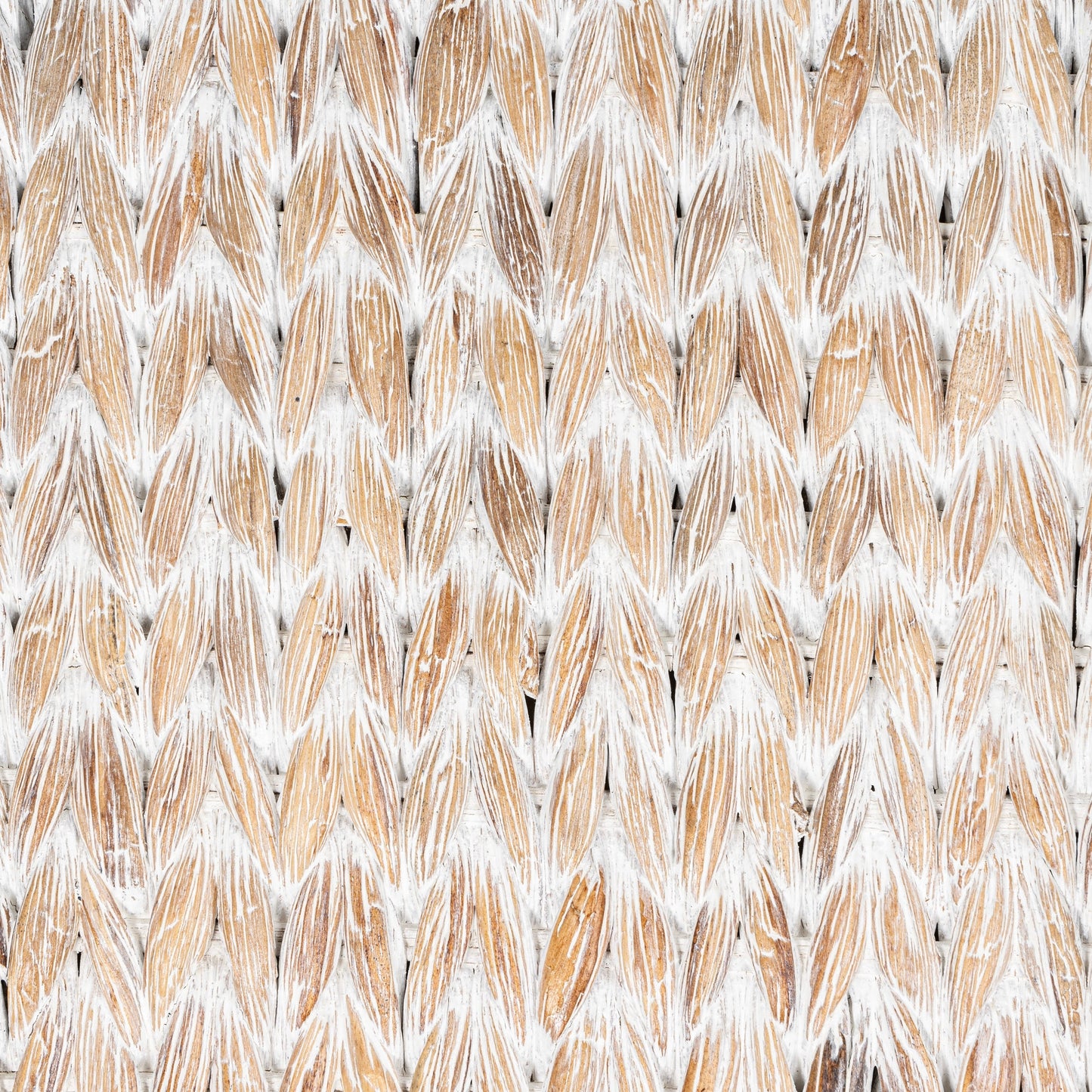 Bac de rangement sous lit en jacinthe/bois avec roulettes et poignées happimess