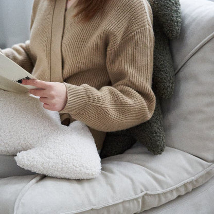 Coussins décoratifs en forme de sapin de Noël