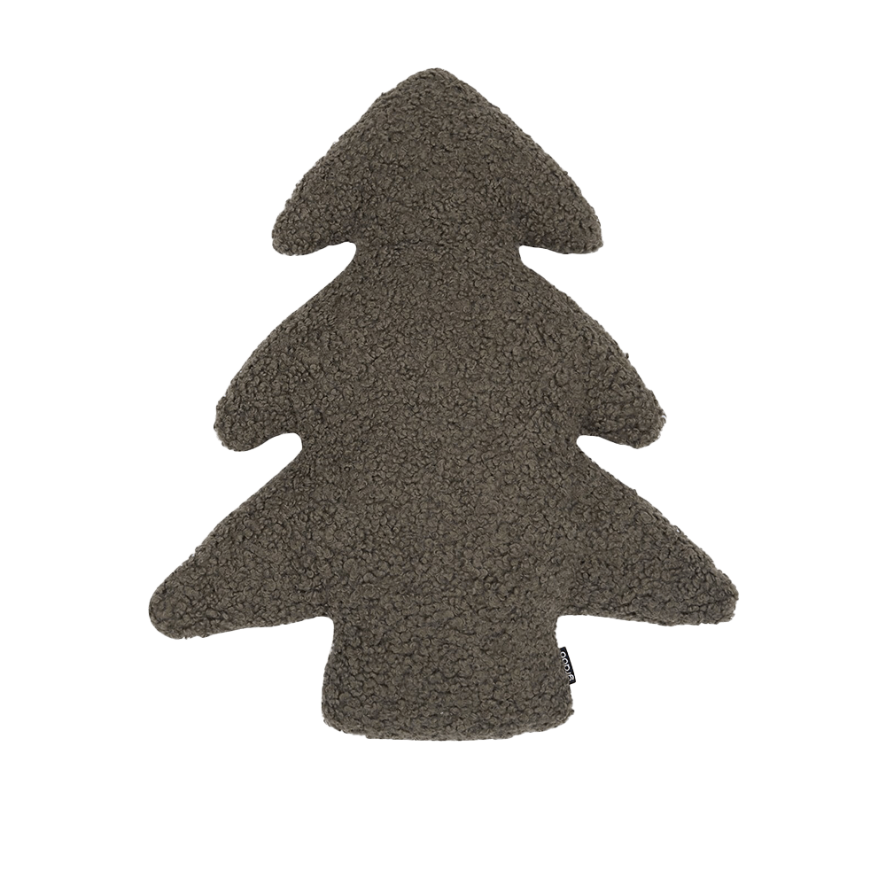 Coussins décoratifs en forme de sapin de Noël