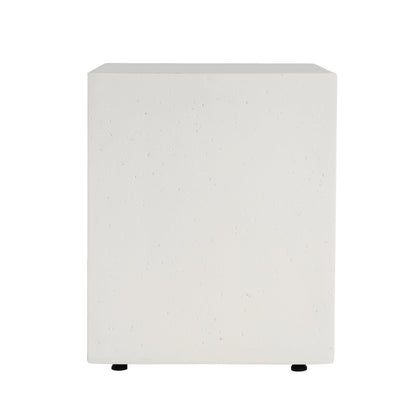 Christopher Knight Home - Table d'appoint pour support de réservoir en béton léger d'extérieur Aidan