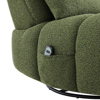 Fauteuil inclinable électrique Cole pivotant avec soutien lombaire