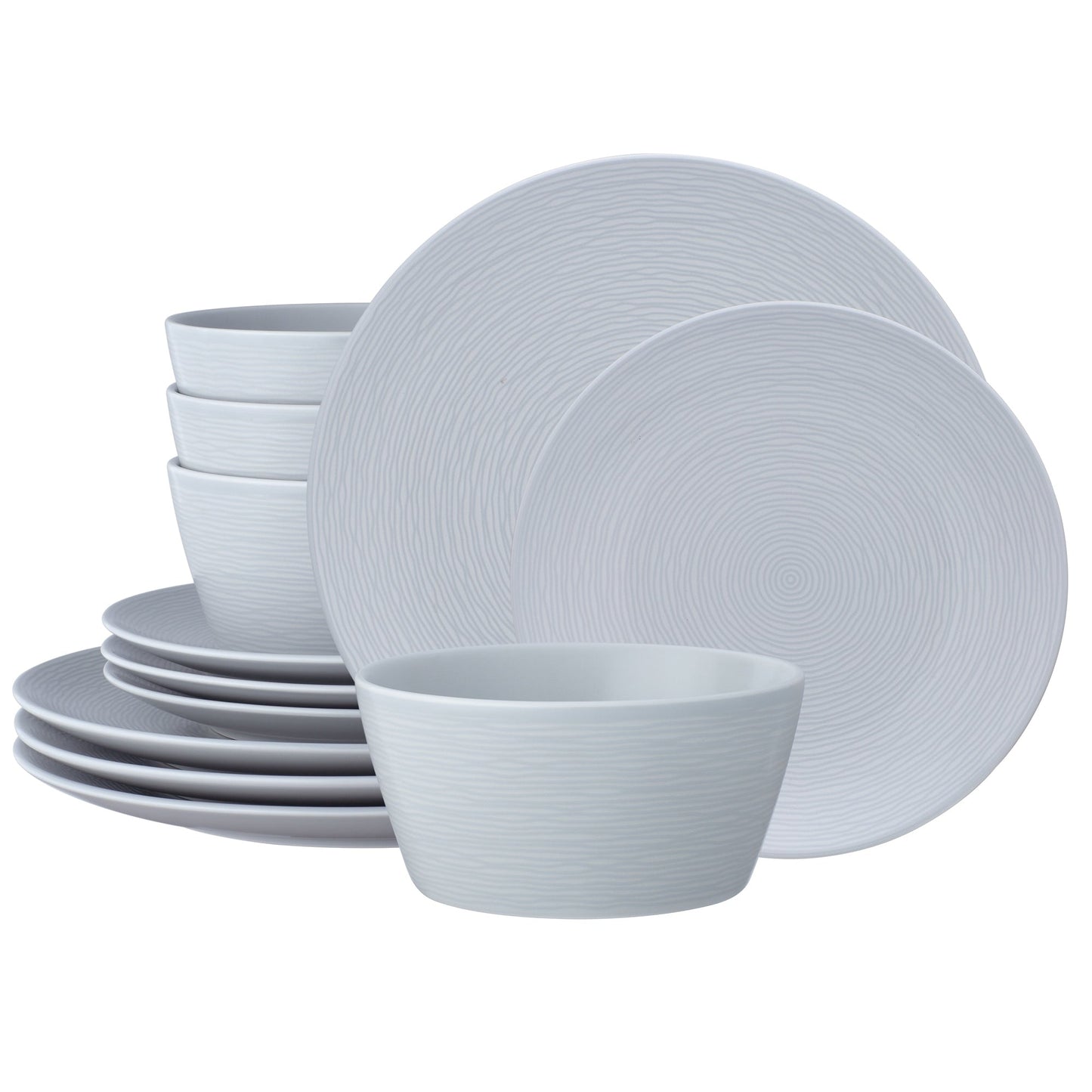 Service de table Noritake Colorscapes Swirl 12 pièces, pour 4 personnes