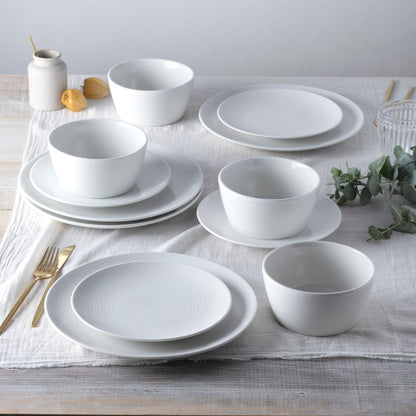Service de table Noritake Colorscapes Swirl 12 pièces, pour 4 personnes