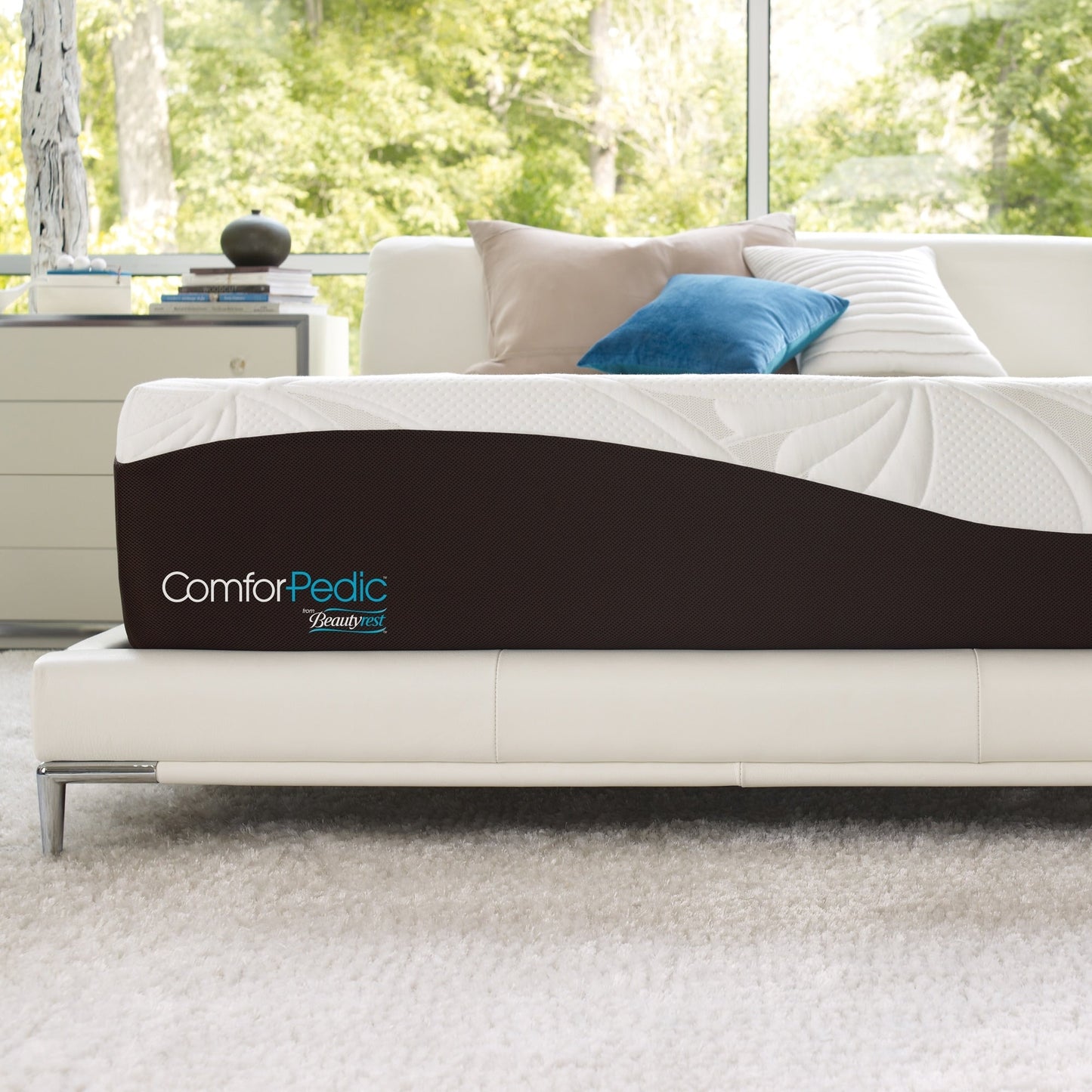 ComforPedic de Beautyrest Choisissez votre confort Matelas en mousse à mémoire de forme et gel de 35,5 cm