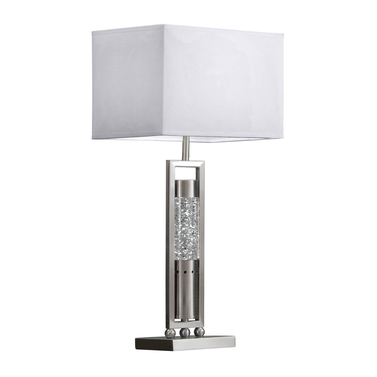 Lampe de table d'appoint rectangulaire Conover