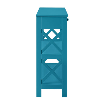 Console Oxford à 1 tiroir avec étagères de Convenience Concepts