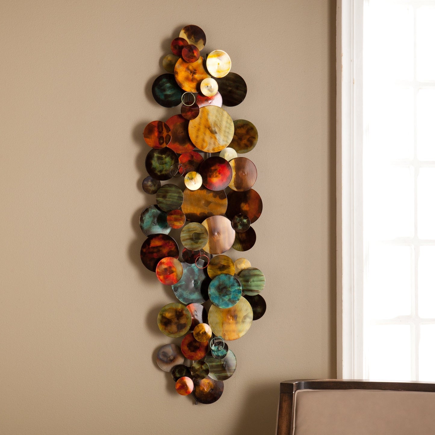 Sculpture murale en métal SEI Furniture Hightower