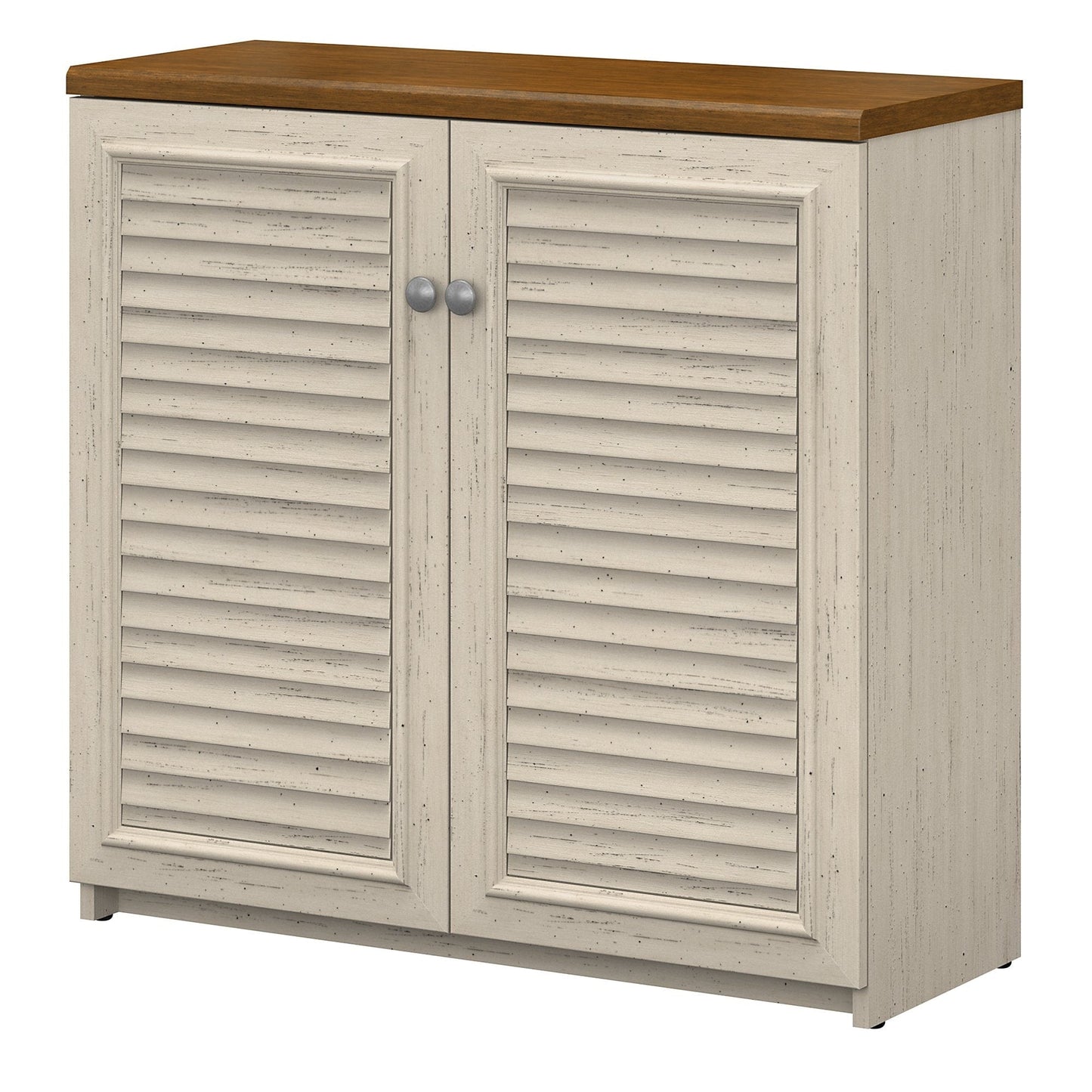 Armoire de rangement Fairview avec portes et étagères de Bush Furniture - 80,5 cm (L) x 32,4 cm (l) x 78 cm (H)