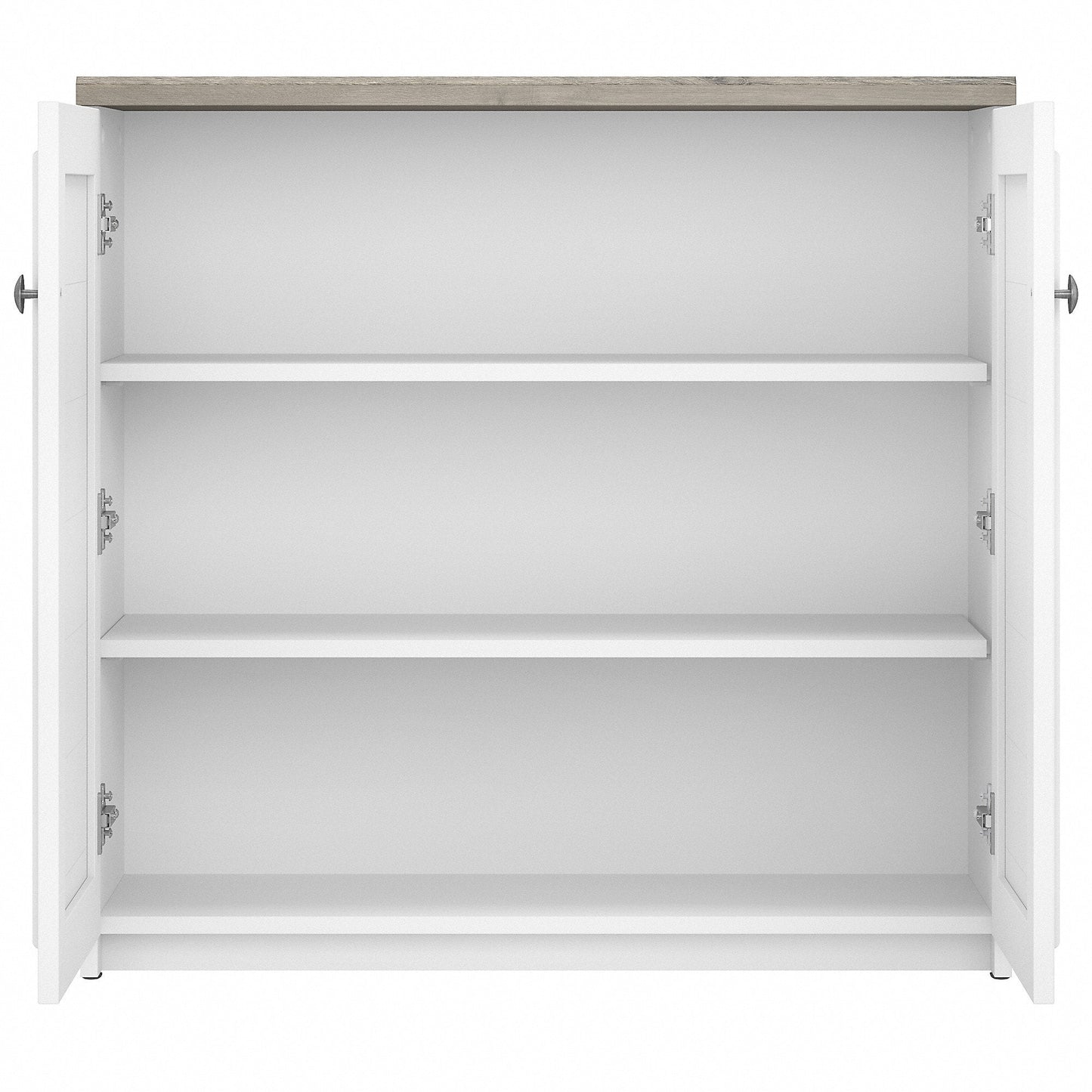 Armoire de rangement Fairview avec portes et étagères de Bush Furniture - 80,5 cm (L) x 32,4 cm (l) x 78 cm (H)