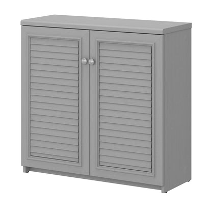 Armoire de rangement Fairview avec portes et étagères de Bush Furniture - 80,5 cm (L) x 32,4 cm (l) x 78 cm (H)