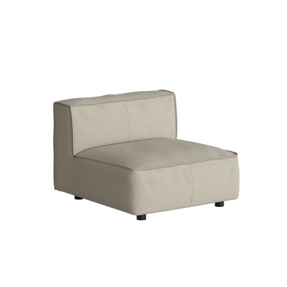 Canapé sectionnel doux en forme de L avec méridienne