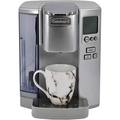 Cafetière Cuisinart à portion individuelle, 2,1 L (72 oz), programmable, acier
