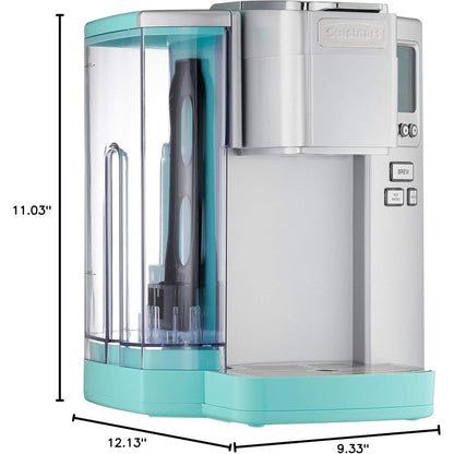 Cafetière Cuisinart à portion individuelle, 2,1 L (72 oz), programmable, acier