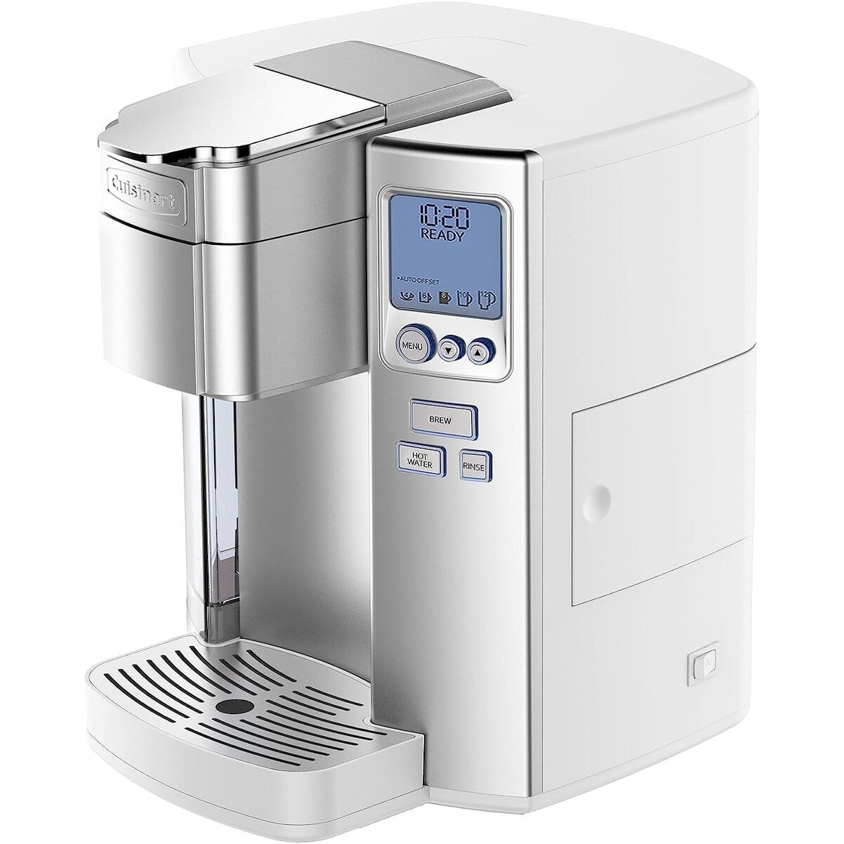 Cafetière Cuisinart à portion individuelle, 2,1 L (72 oz), programmable, acier