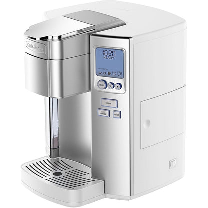 Cafetière Cuisinart à portion individuelle, 2,1 L (72 oz), programmable, acier