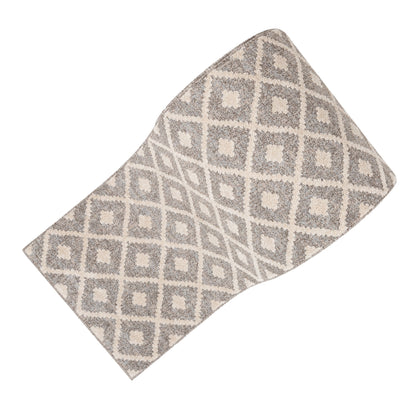 Tapis de couloir/escalier moderne Harlow Trellis sur mesure