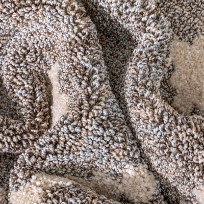 Tapis de couloir/escalier moderne Harlow Trellis sur mesure