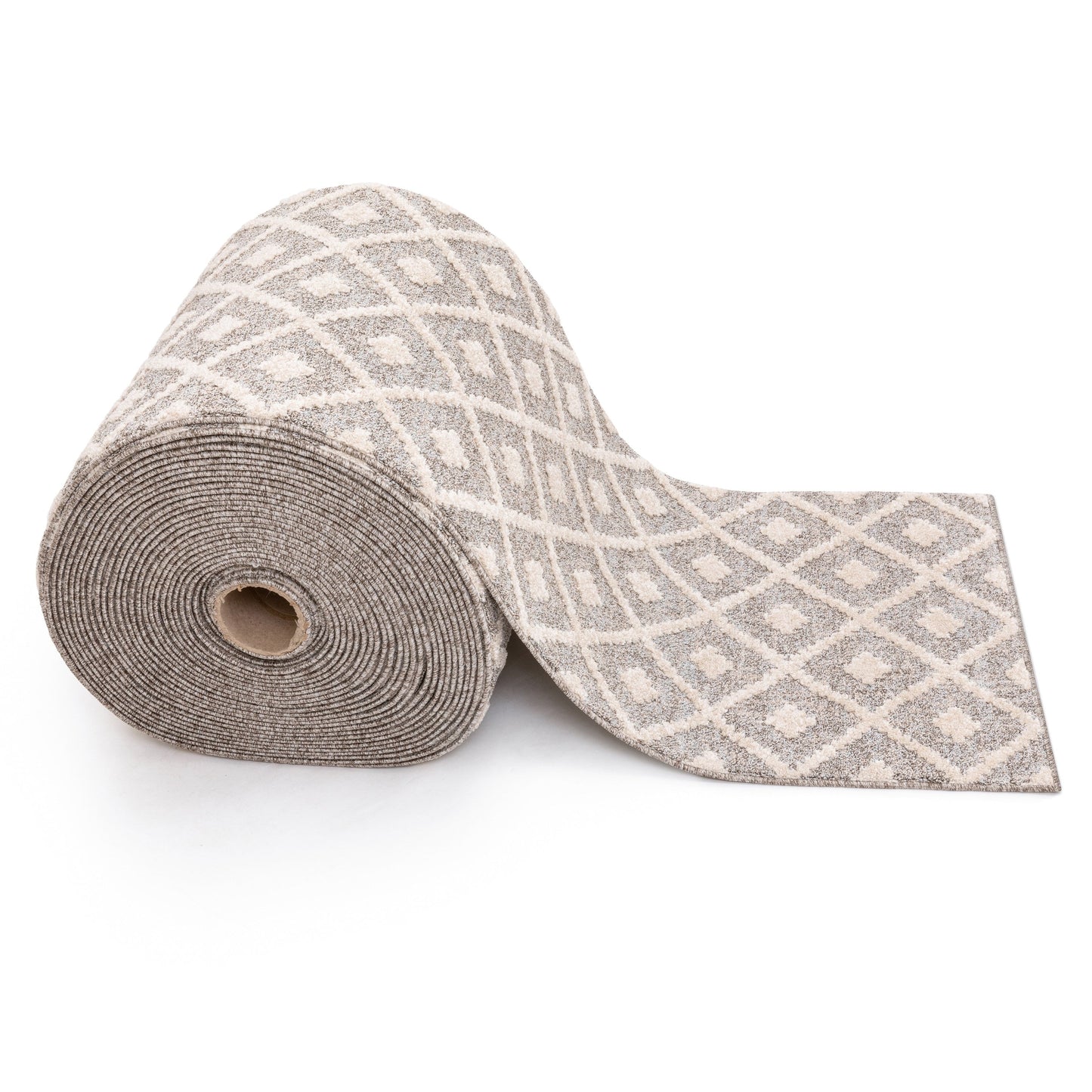 Tapis de couloir/escalier moderne Harlow Trellis sur mesure