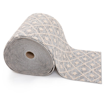 Tapis de couloir/escalier moderne Harlow Trellis sur mesure