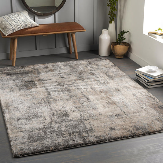Tapis abstrait moderne Dan