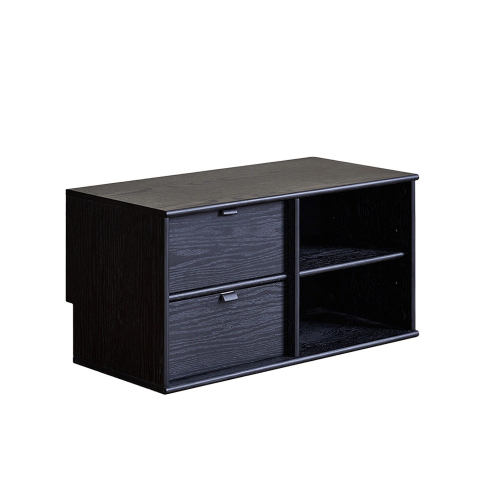 Buffet à chocolat noir - 2 étagères