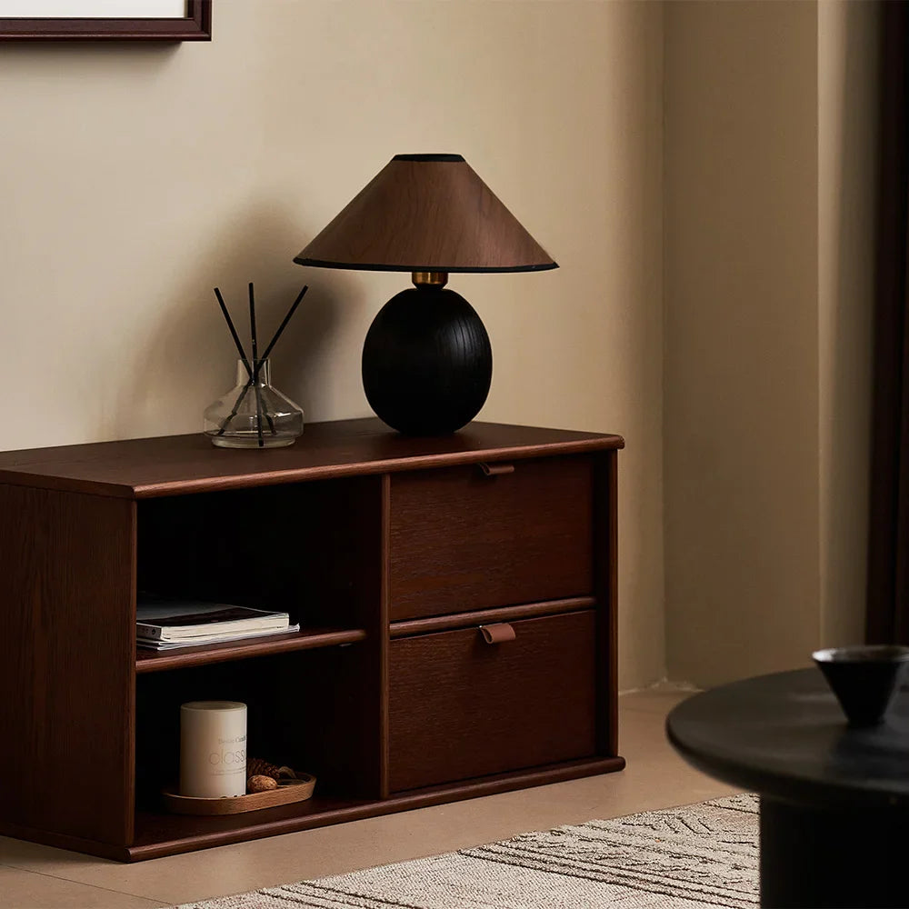 Buffet à chocolat noir - 2 étagères