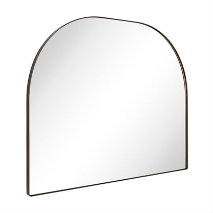 Miroir arqué grand format TEHOME Dezerae pour cheminée, 101,6 cm (L) x 81,3 cm (H)