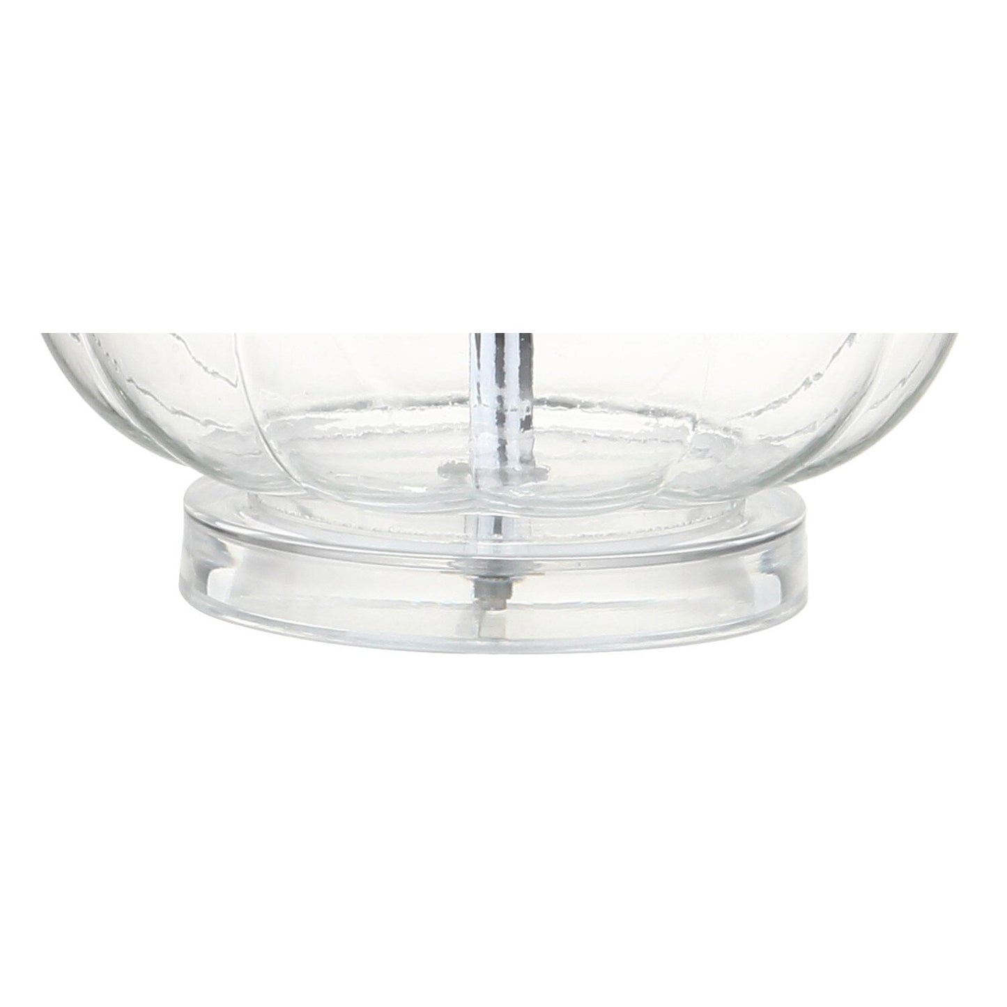 Lampe de table LED Diamante 28,5 en verre en forme de larme, rose (lot de 2) par JONATHAN Y