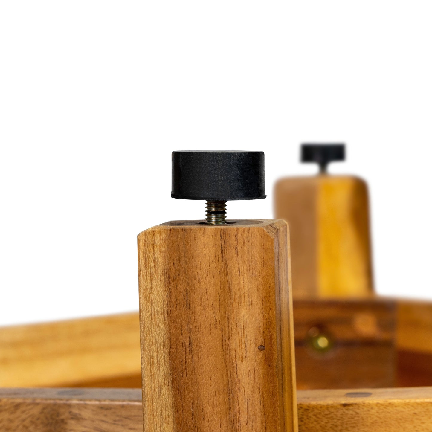 EcoDecors, Coin élégant, Banc de douche en teck, Tabouret de douche en teck, Tabouret d'angle de douche, Banc de douche d'angle en teck, Avec étagère