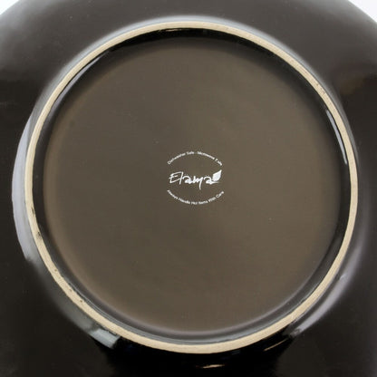 Service de table 16 pièces en grès bleu Elama Floral Accents