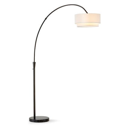 Lampadaire arqué Carson Carrington Flam de 81 pouces