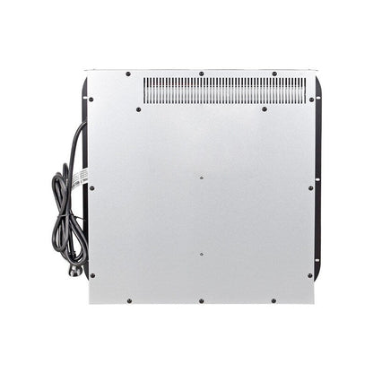 Foyer électrique encastrable avec chauffage réglable, luminosité, minuterie et protection contre la surchauffe, 1400 W, homologué CSA