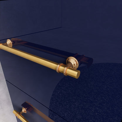 Meuble-lavabo autoportant Eliza 72 po avec double vasque