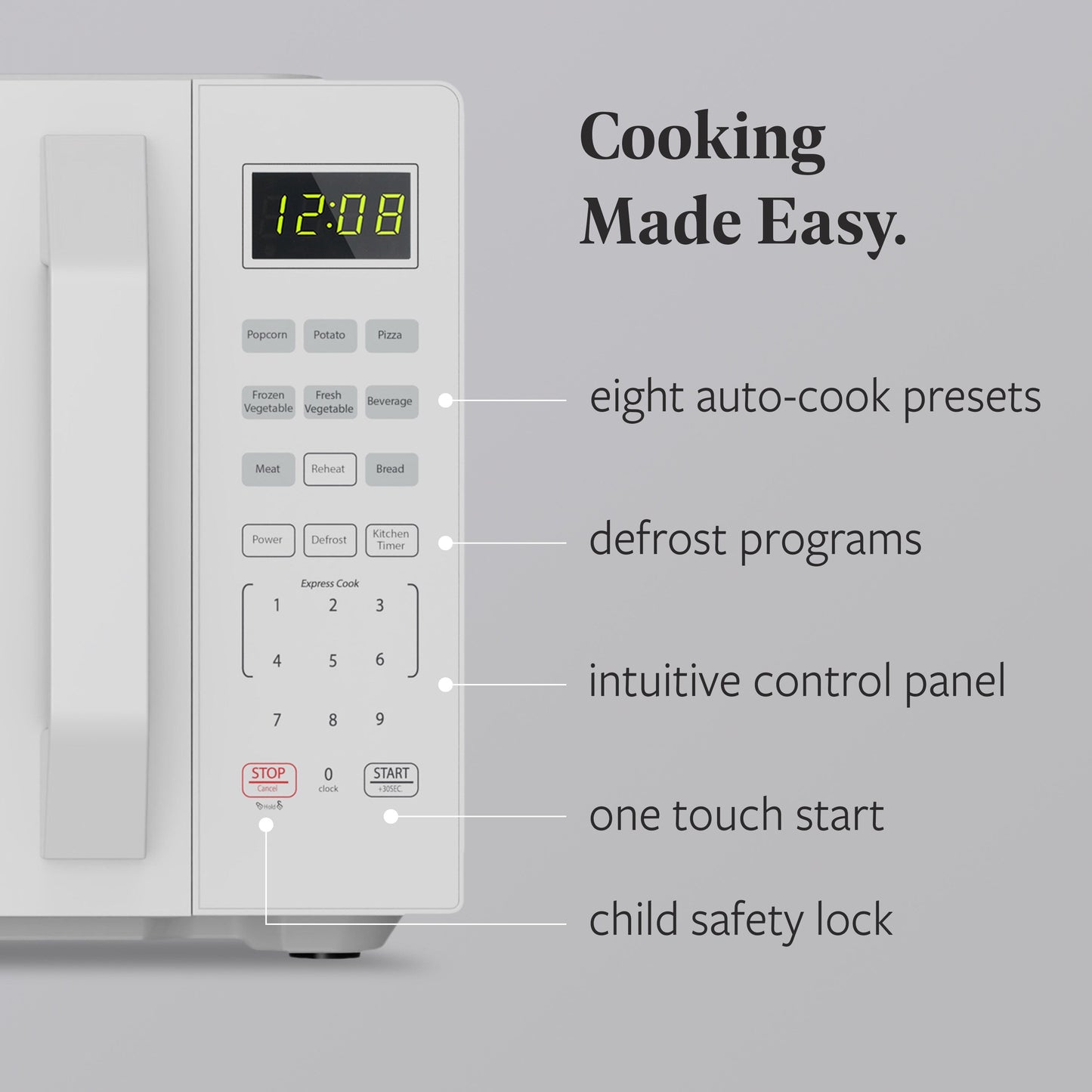 Micro-ondes de comptoir compact Farberware de 700 watts