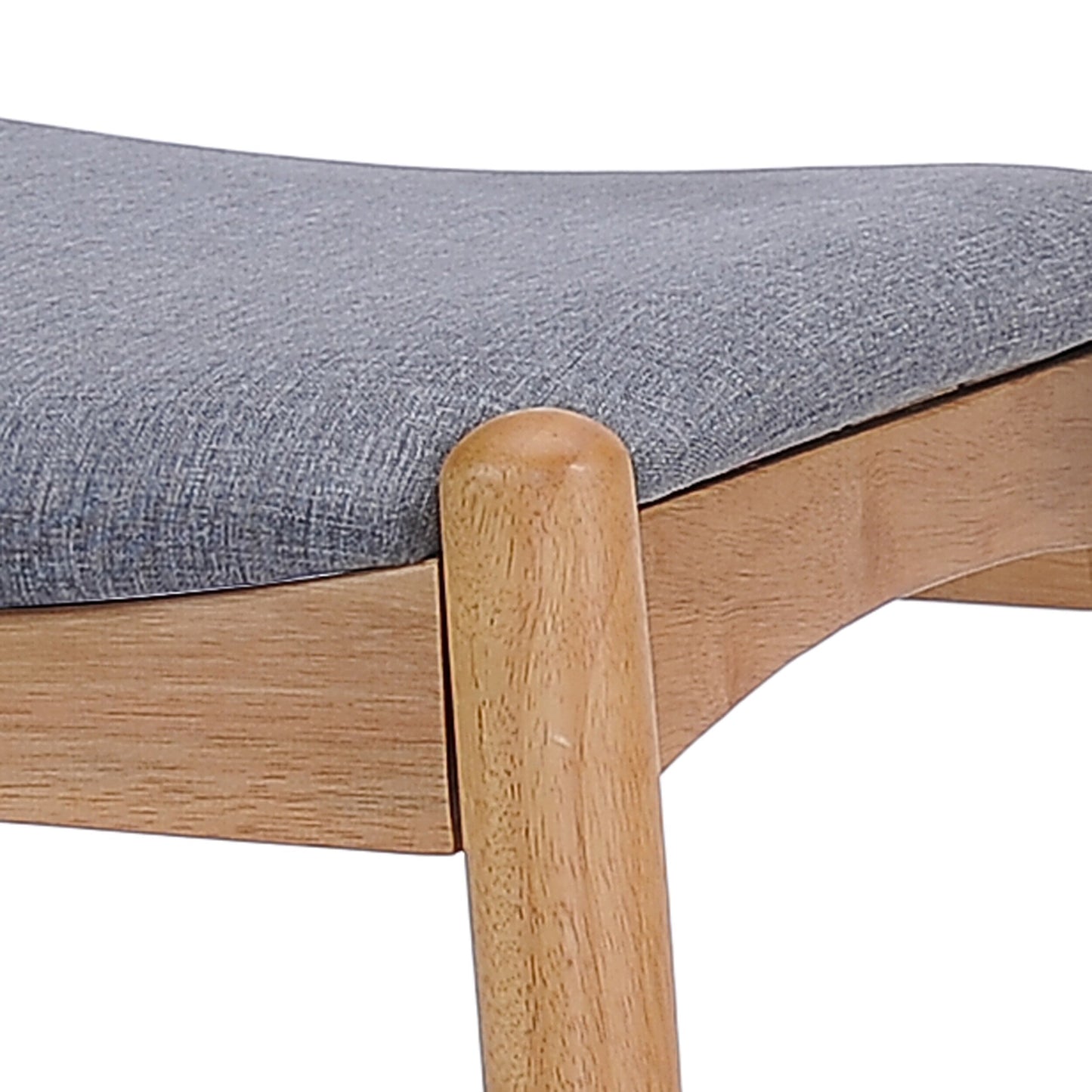 Chaises de salle à manger Francie style Mid-Century Modern (lot de 2) par Christopher Knight Home - 52 cm (L) x 51,4 cm (l) x 75,6 cm (H)