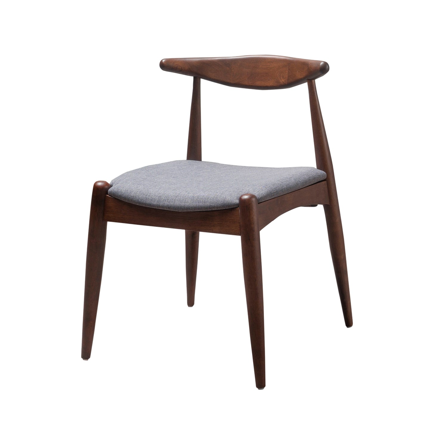 Chaises de salle à manger Francie style Mid-Century Modern (lot de 2) par Christopher Knight Home - 52 cm (L) x 51,4 cm (l) x 75,6 cm (H)